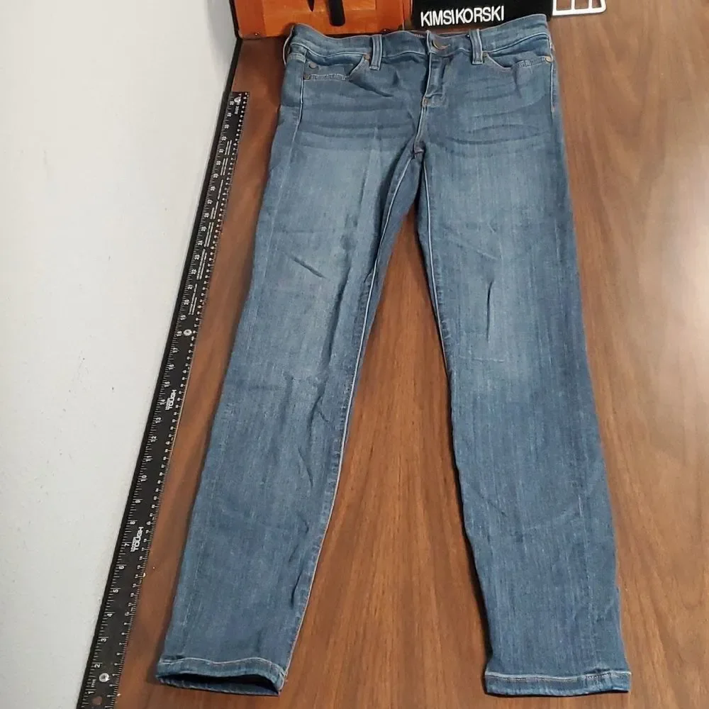 Liverpool | the Skinny Jeans Medium Blue Wash Victory‎ Color Size 6/30